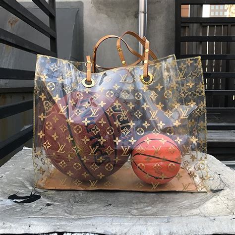 pvc louis vuitton bag|louis vuitton plastic tote.